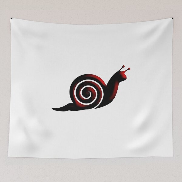 Item preview, Red spiral snail designed and sold by AmonRa16.