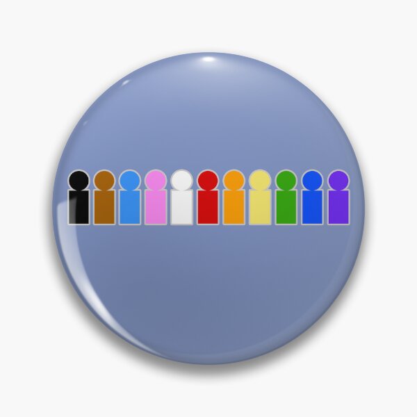 Item preview, Inclusive Pride Colors Mini Figures designed and sold by elisagavi.