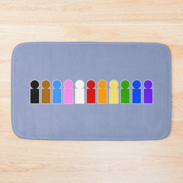 Item preview, Inclusive Pride Colors Mini Figures designed and sold by elisagavi.