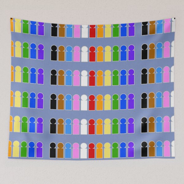 Item preview, Inclusive Pride Colors Mini Figures designed and sold by elisagavi.