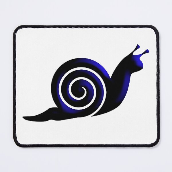 Item preview, Blue spiral snail designed and sold by AmonRa16.
