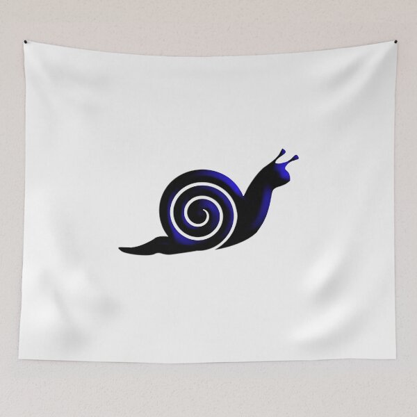 Item preview, Blue spiral snail designed and sold by AmonRa16.