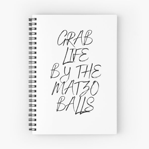 Item preview, Grab life by the matzo balls designed and sold by ArtistsZone.