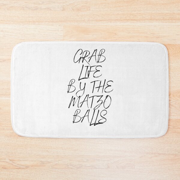 Item preview, Grab life by the matzo balls designed and sold by ArtistsZone.