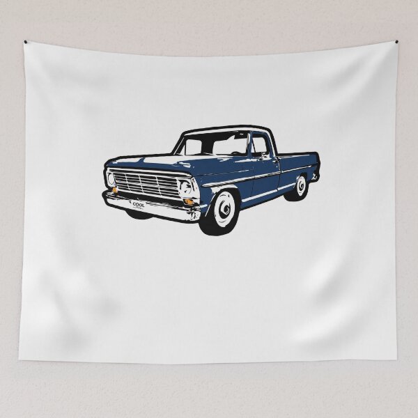 Item preview, Deep Blue 60s F Truck designed and sold by CoolRide.