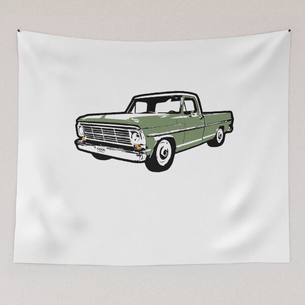 Item preview, Green 60s F Truck designed and sold by CoolRide.