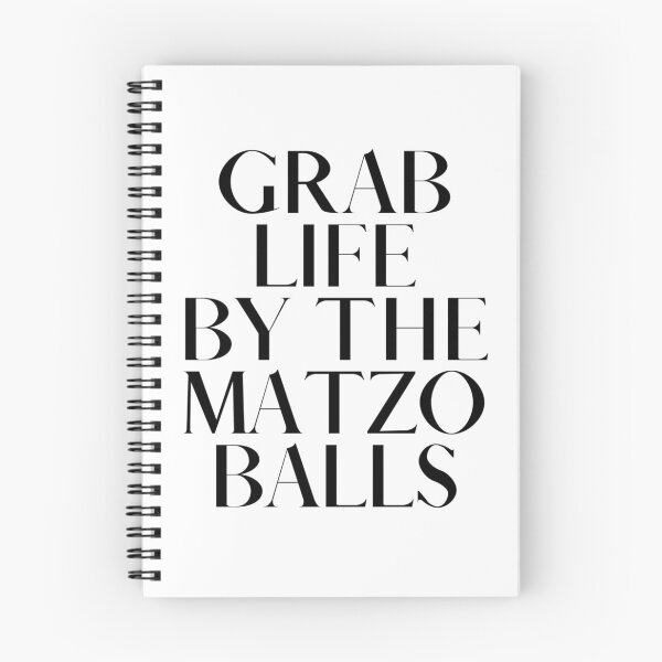 Item preview, Grab life by the matzo balls designed and sold by ArtistsZone.