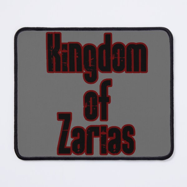 Item preview, Kingdom of Zarias Logo- Blood Red and Black on Gray designed and sold by Greenwood2112.