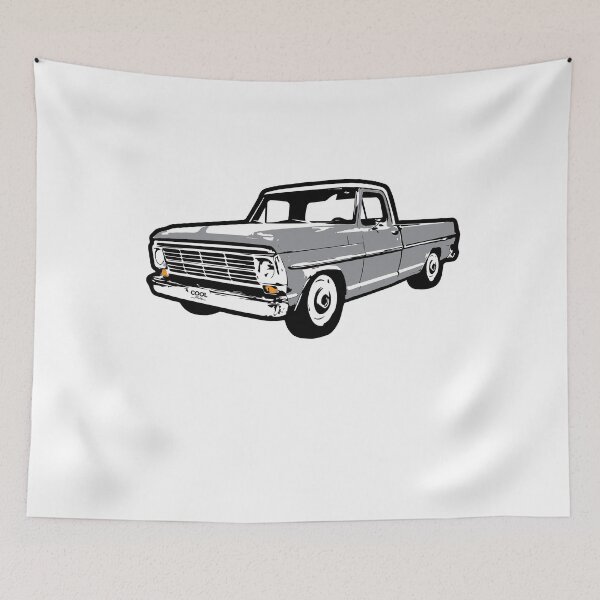 Item preview, Grey 60s F Truck designed and sold by CoolRide.
