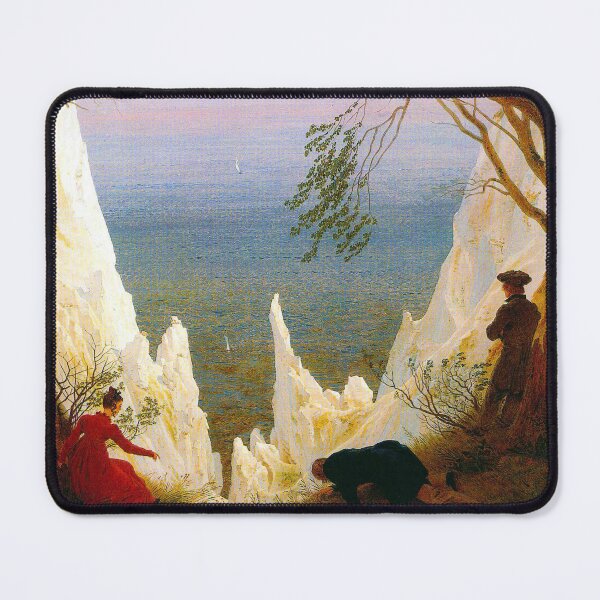 Item preview, HD CASPAR DAVID FRIEDRICH - Chalk Cliffs at Ruegen 1818 - 1819 designed and sold by gologodesigns.