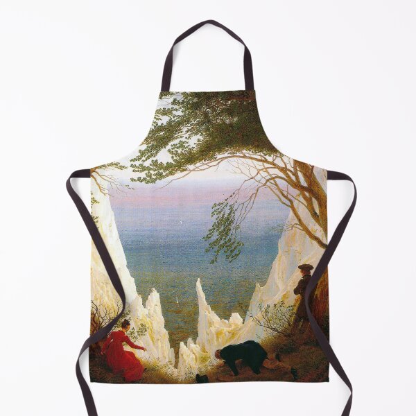 Item preview, HD CASPAR DAVID FRIEDRICH - Chalk Cliffs at Ruegen 1818 - 1819 designed and sold by Go Logo Designs.