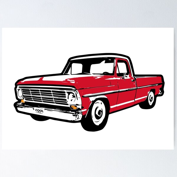 Red 60s F Truck