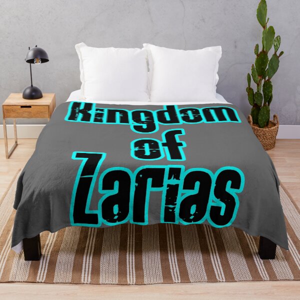 Item preview, Kingdom of Zarias Logo- Blood Red and Black on Gray designed and sold by Greenwood2112.