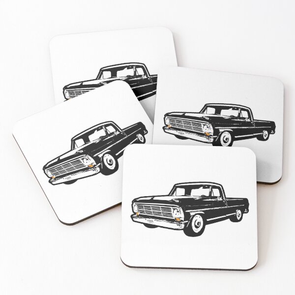 Item preview, Black 60s F Truck designed and sold by CoolRide.