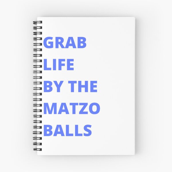 Item preview, Grab life by the matzo balls designed and sold by ArtistsZone.