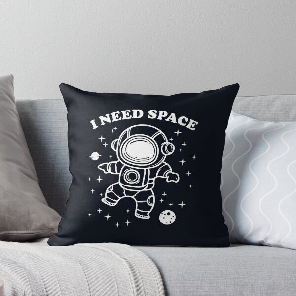Item preview, "I Need Space" - Astronaut Alone Time  designed and sold by Happy Puppy Print On Demand.