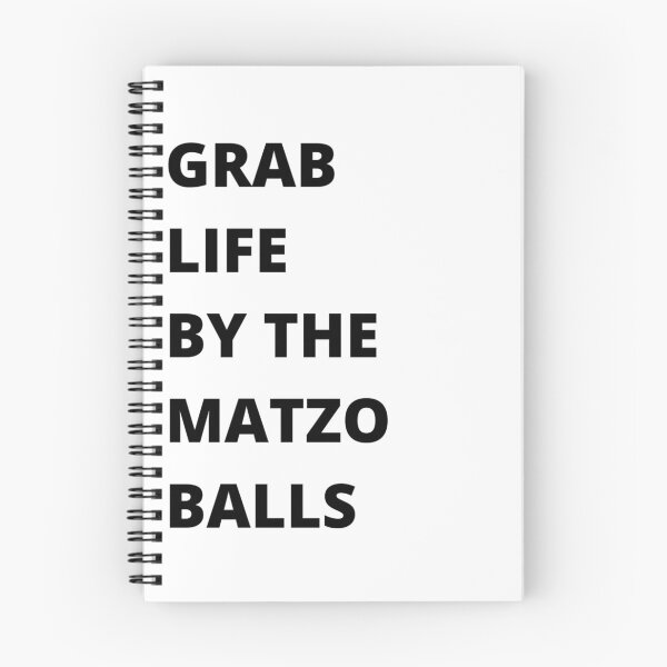 Item preview, Grab life by the matzo balls designed and sold by ArtistsZone.