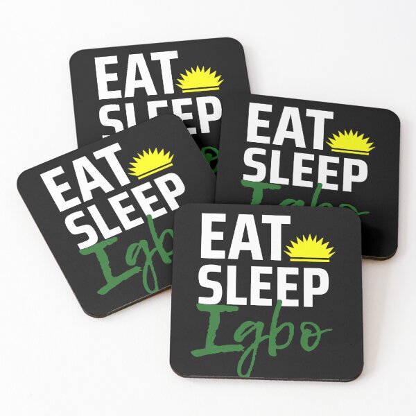 Item preview, Eat Sleep Drink Igbo designed and sold by IgboProverbs.