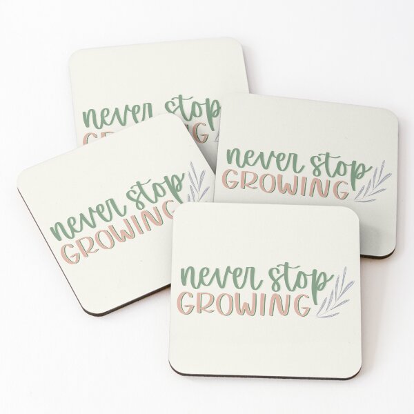Item preview, Never Stop Growing  designed and sold by MadeByMeera.