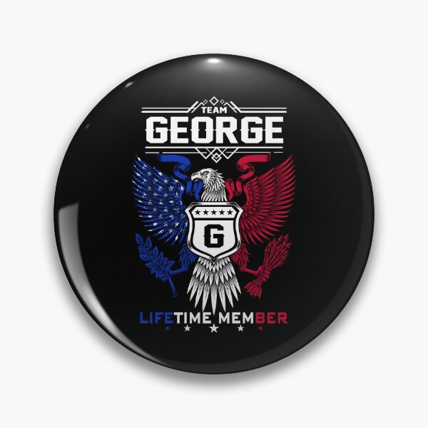 Item preview, George Name T Shirt - George Eagle Lifetime Member Gift Item Tee designed and sold by masondilla.