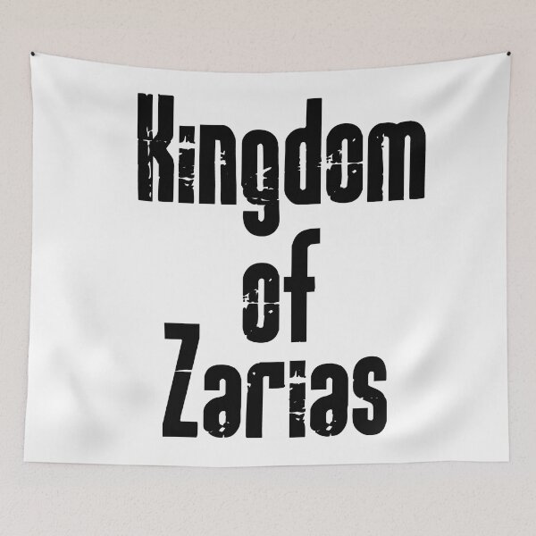 Item preview, Kingdom of Zarias Logo- Black on White designed and sold by Greenwood2112.