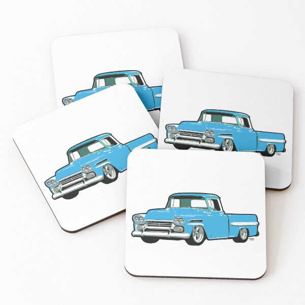 Item preview, Light Blue 58-59 C Truck designed and sold by CoolRide.