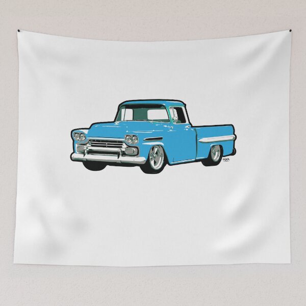 Item preview, Light Blue 58-59 C Truck designed and sold by CoolRide.