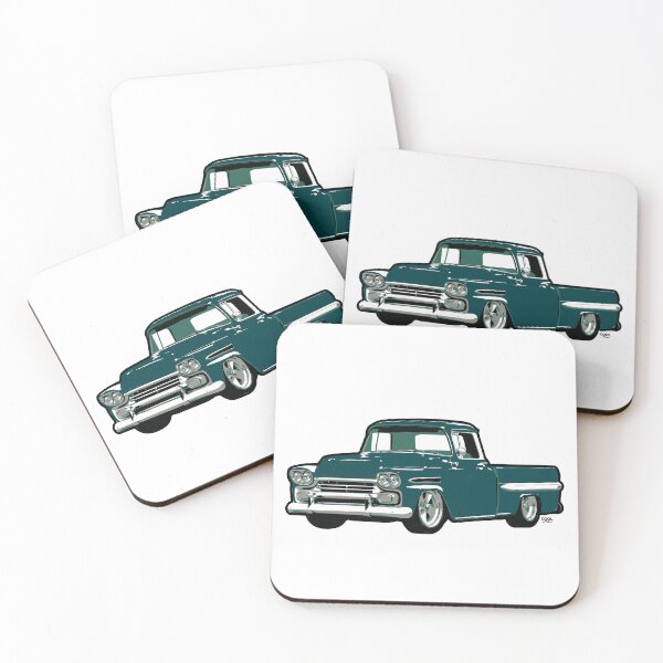 Item preview, Turquoise 58-59 C Truck designed and sold by CoolRide.