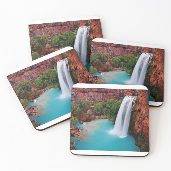 Item preview, Blue water in  Havasu falls & rocky mountains designed and sold by anisbbmbrush.