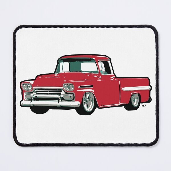 Item preview, Red 58-59 C Truck designed and sold by CoolRide.