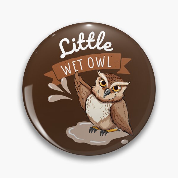 Item preview, Little Wet Owl designed and sold by GeeHanz.