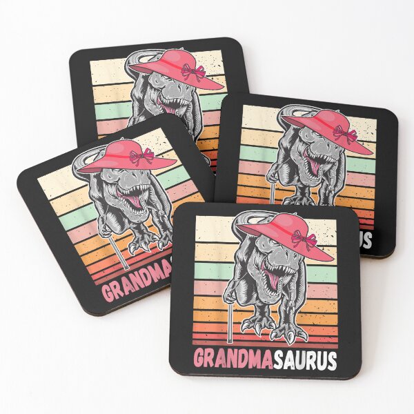 Item preview, Vintage Grandmasaurus T Rex Graphic Humor In Mothers Day T-Shirt designed and sold by zemelshkas.