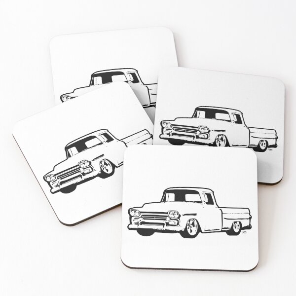 Item preview, White 58-59 C Truck designed and sold by CoolRide.