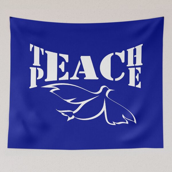 Item preview, teach peace designed and sold by ocorvo.