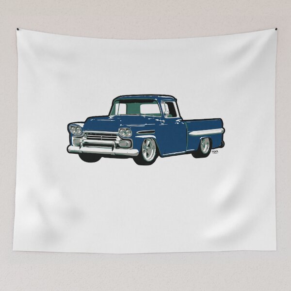 Item preview, Blue 58-59 C Truck designed and sold by CoolRide.