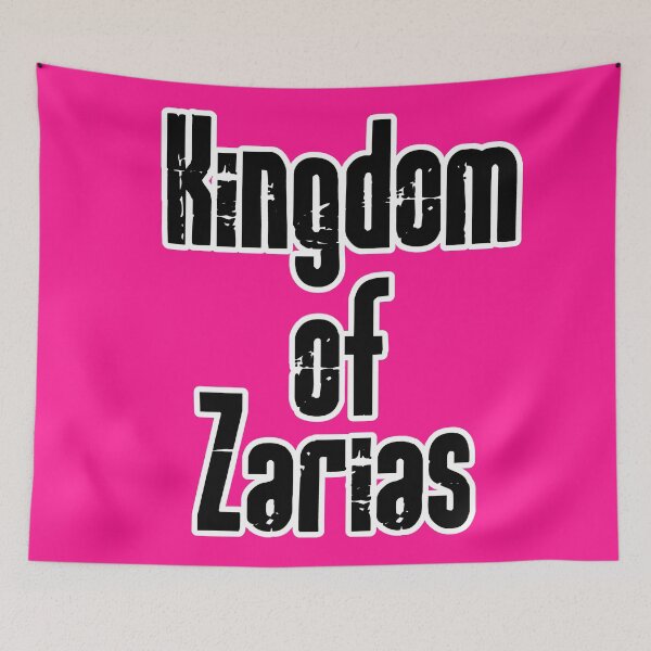 Item preview, Kingdom of Zarias Logo- Black on Pink designed and sold by Greenwood2112.