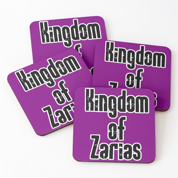 Item preview, Kingdom of Zarias Logo- Black on Purple designed and sold by Greenwood2112.
