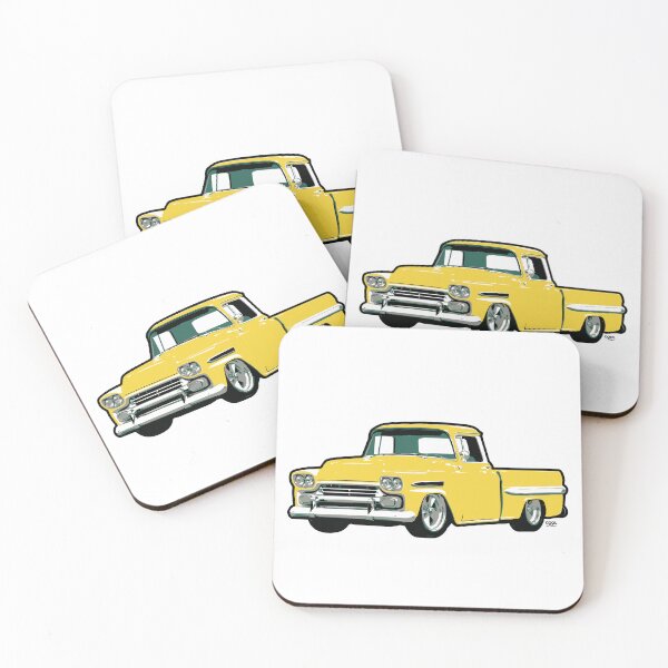 Item preview, Yellow 58-59 C Truck designed and sold by CoolRide.