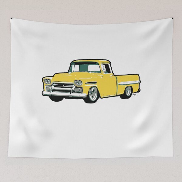 Item preview, Yellow 58-59 C Truck designed and sold by CoolRide.