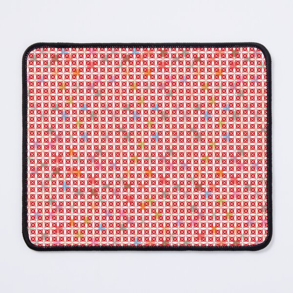 Item preview, Hypnotic multicolour square pattern designed and sold by contegaga.