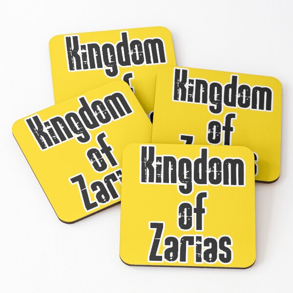 Item preview, Kingdom of Zarias Logo- Black on Yellow designed and sold by Greenwood2112.