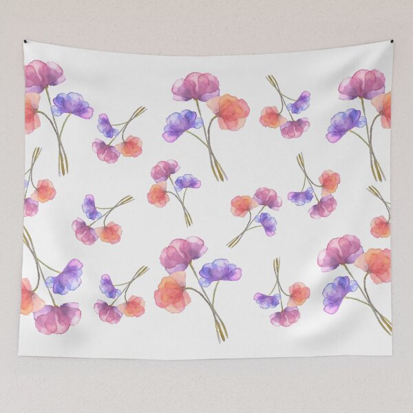 Item preview, Pastel Colored Floral Pattern designed and sold by Nesro34.