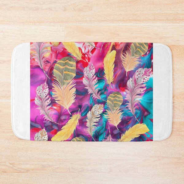 Item preview, Exotic Bird Feathers  pattern designed and sold by Delicarte.