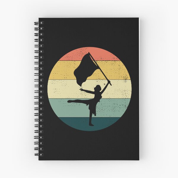 Item preview, Winter Color Guard Flag Corps Dance Vintage Retro designed and sold by CuteDesigns1.
