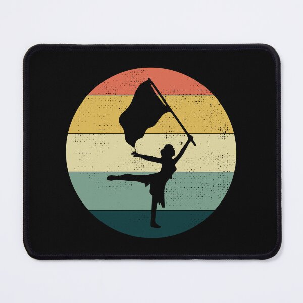 Item preview, Winter Color Guard Flag Corps Dance Vintage Retro designed and sold by CuteDesigns1.