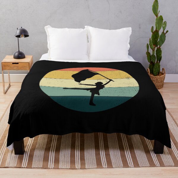 Item preview, Winter Color Guard Flag Corps Dance Vintage Retro designed and sold by CuteDesigns1.
