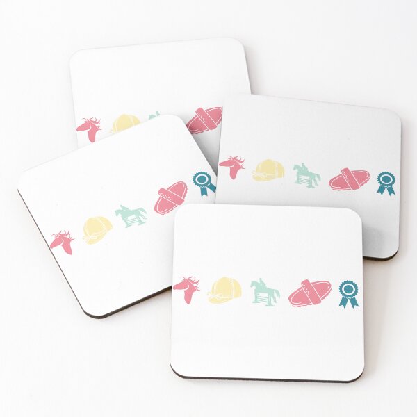 Item preview, pastel summer equestrian horse riding cute designed and sold by TheWaterBirds.