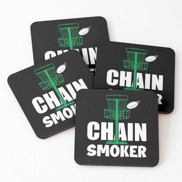 Item preview, Disc Golf Funny Chain Smoker designed and sold by ZiesMerch.