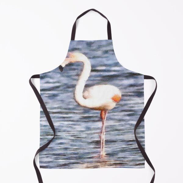 Item preview, Wild Flamingo Watercolor Painting designed and sold by taiche.