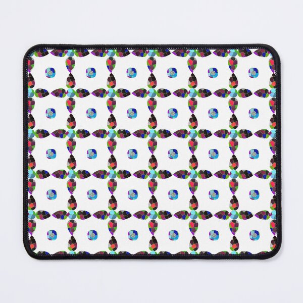 Item preview, Turquoise Flower Color Art Illustration Pattern designed and sold by DigitalGemArt.